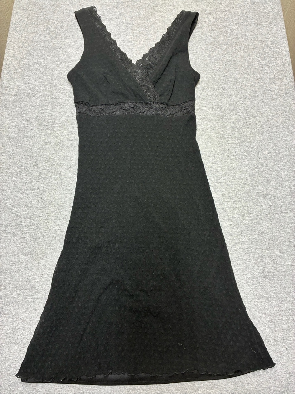 Black Lace-Trim Sleep Dress - Women Intimates & Sleepwear